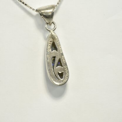 Tear Drop LA Opal Necklace - LA430.  * - Image 8