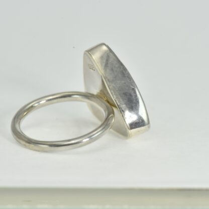 Triangle Louisiana Opal Ring - LA195.  * - Image 5